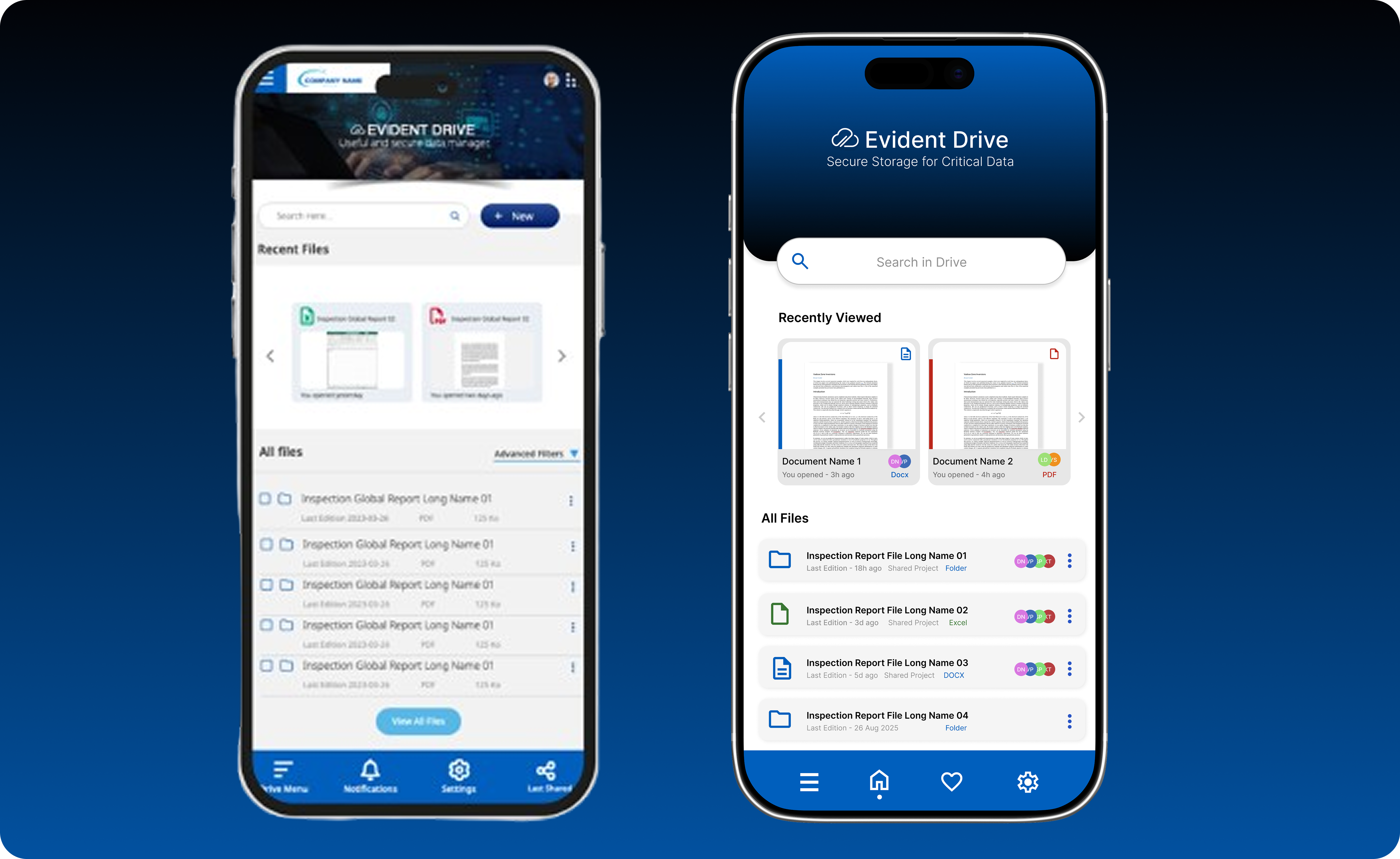 Evident Connect NDT Data Platform redesigned interface